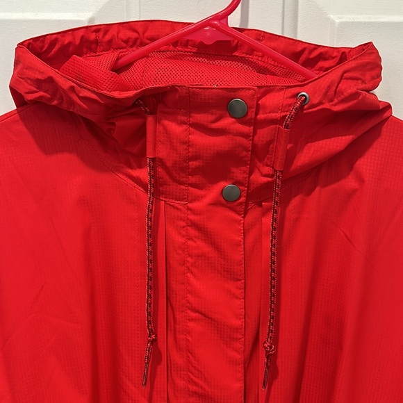 COLUMBIA WINDBREAKER RED SIZE L - Picture 2 of 12